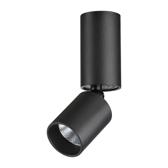 359315 OVER NT24 370 черный Светильник накладной светодиодный IP20 LED 5W 85-265V 3000K 600Лм TUBO