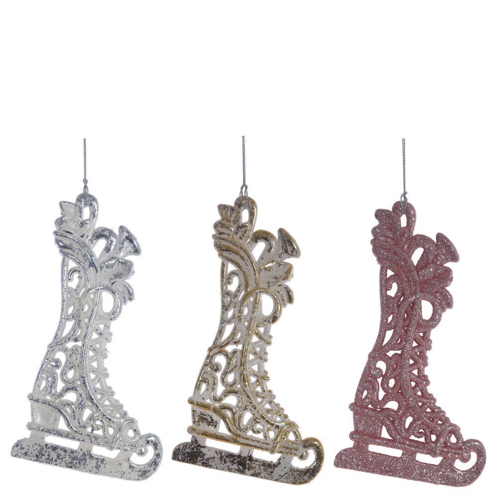 GAEM Украшение новогоднее "Коньки" L9 W1 H17 см, 3 в.