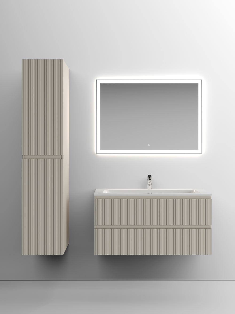 Тумба с раковиной Sancos Snob T 100 см SNT100CE beige soft