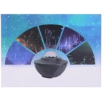 Световой прибор Лазер «Сфера» 17*12 см, Bluetooth, USB, пульт д/у , питание от USB (Type-C)