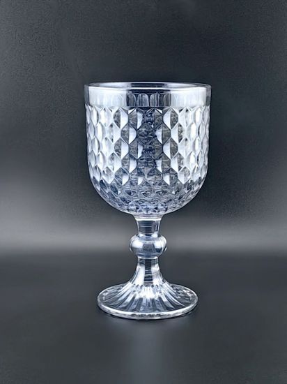 Набор бокалов 300 мл. 6 шт. синий, серия Грани