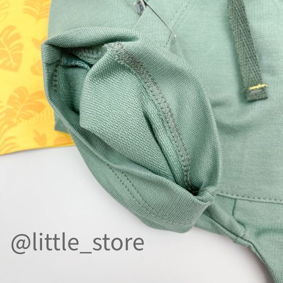 Комплект "Roaring dinosaur" с желтой футболкой