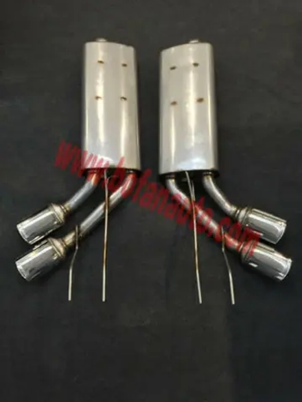 Выхлопная система с заслонками для Mercedes-Benz Benz G class W463 G55 G63 AMG Exhaust Muffler with tips G550
