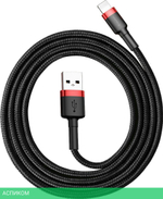 Кабель Baseus Cafule 1m Red/Black (CALKLF-B19)