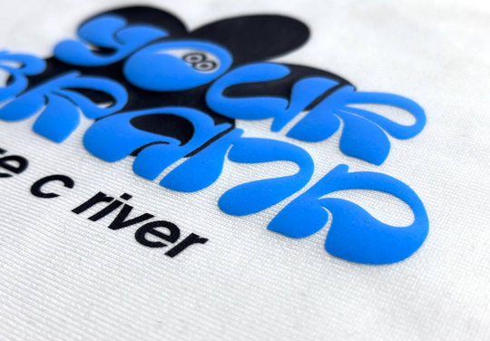 Термопленка Полиуретановая Объемная Ю.Корея (синий неон)