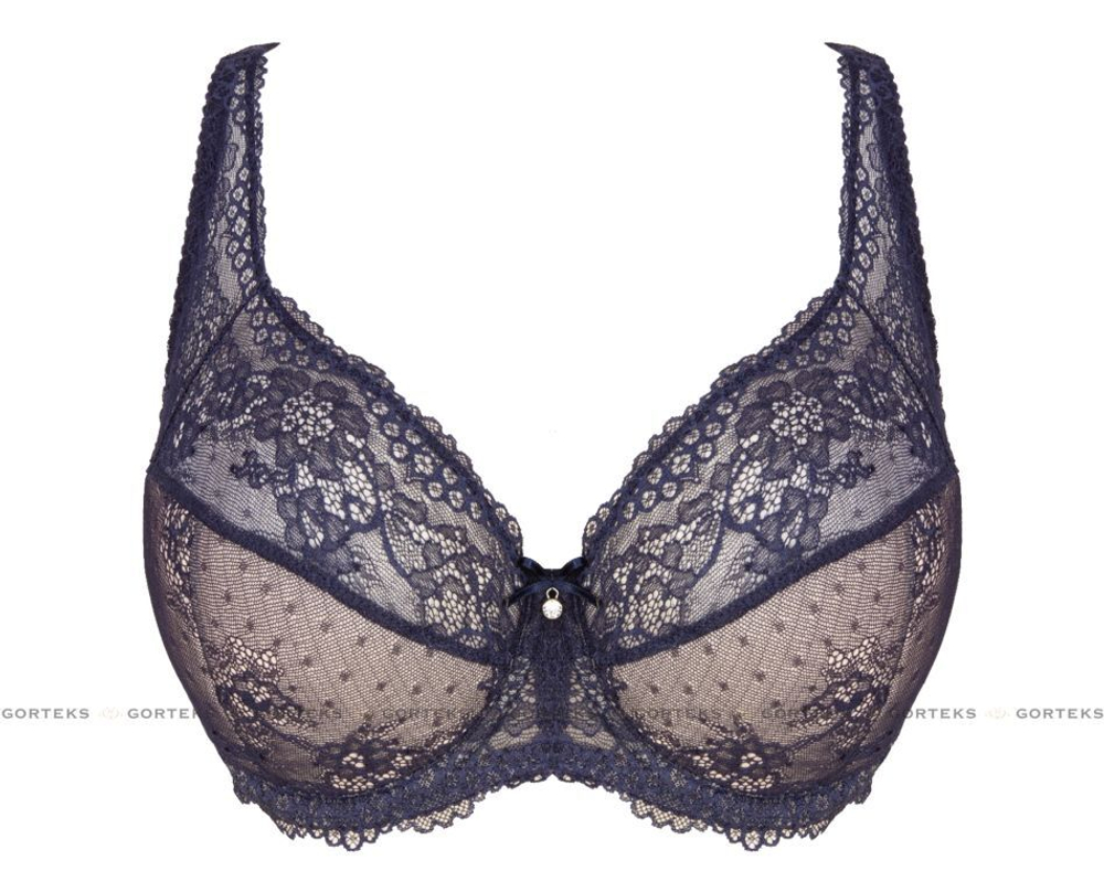 Бюстгальтер Scarlet с чашками на тонком поролоне (Размер: 90F) (Цвет: черный)