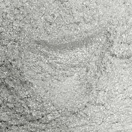 Пигмент 8736 - Серебреный жемчуг мерцающий блеск 200 - универсальный