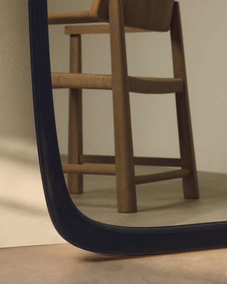 Зеркало из черного тикового дерева Alura 94,5 x 192 см