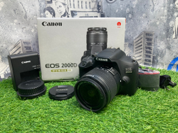 Canon 2000D + 18-55mm 1300 кадров Покупка/Продажа