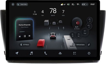 Магнитола для Toyota Avensis T270 2008-2015 (рамка черная) - Teyes CC4-PRO монитор 13" 2K QLED на Android 13, Snapdragon 778G, 8+128, AI, CarPlay, DSP, 4G SIM-слот