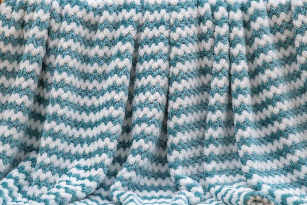 Плед 220х240 Sofi De MarkO Гринда морская волна