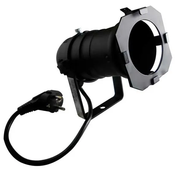 SHOWLIGHT PAR-20 Black - Прожектор типа парблайзер, цвет: черный, цоколь: E-27, 0.75mm2 x 50cm(VDE)