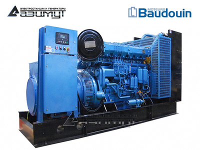 Дизельный генератор Азимут АД-550С-Т400-1РМ9 Baudouin