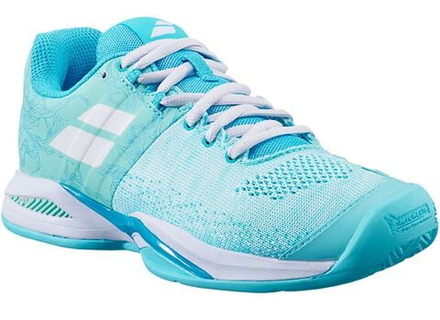 Женские теннисные кроссовки Babolat Propulse Blast Clay Women - tanager torquoise