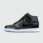 кроссовки Air Jordan 1 Mid Black White Ftwr. Wmns