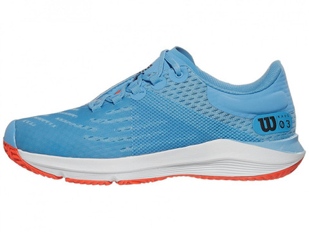 детские Кроссовки теннисные Wilson Kaos 3.0 Junior - bonnie blue/white/tangerine tango