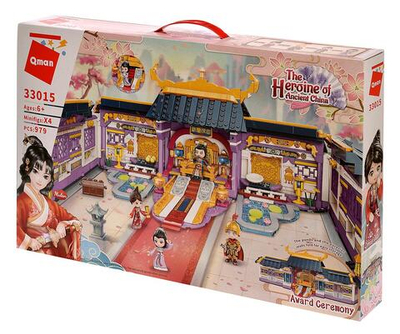 Конструктор блочный Брик для девочек 979дет., коробка 33015