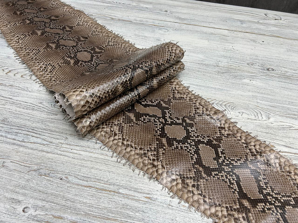 Elwin Lucido Terra (0,4-0,6 мм), натуральная кожа питона