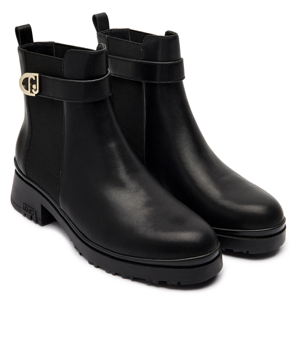 Кожаные ботильоны Liu Jo - черный(SF4137 PX241)