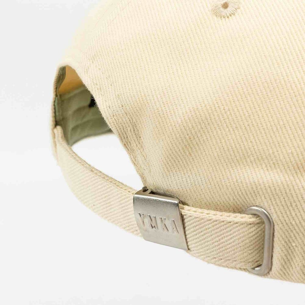 Кепка Ymkashix Logo Face бежевая/зеленая