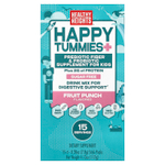 Healthy Heights, Happy Tummies, смесь для приготовления напитка для поддержки пищеварения, для детей, фруктовый пунш, 15 стик-пакетов по 7,8 г (0,28 унции)