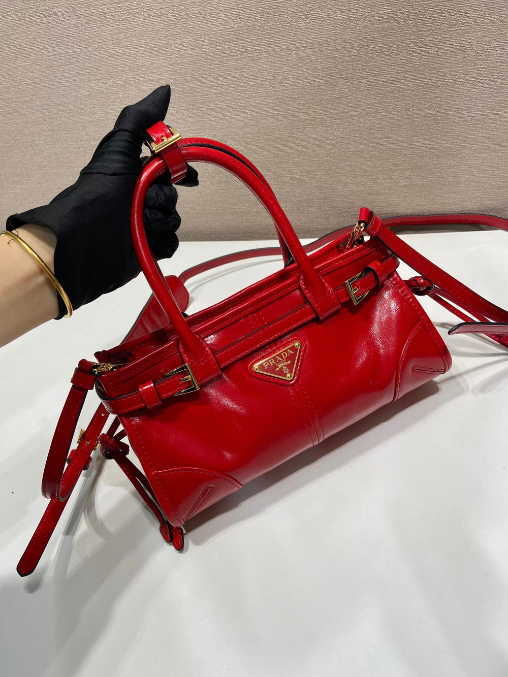 Prada Bonnie Mini Handbag 23 cm