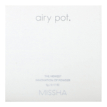 Missha, Airy Pod Pressed Powder, полупрозрачная, 5 г (0,17 унции)