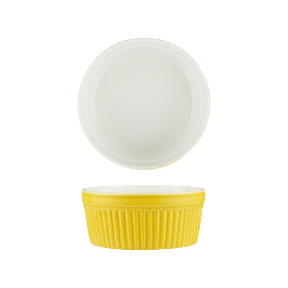 Соусник 80 мл 6,5 см Рамекин круглый желтый фарфор P.L. Proff Cuisine [10]