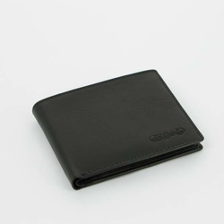 Портмоне S.Quire 4600-BK Soft из натуральной воловьей кожи наппа цвет черный в подарочной фирменной упаковке