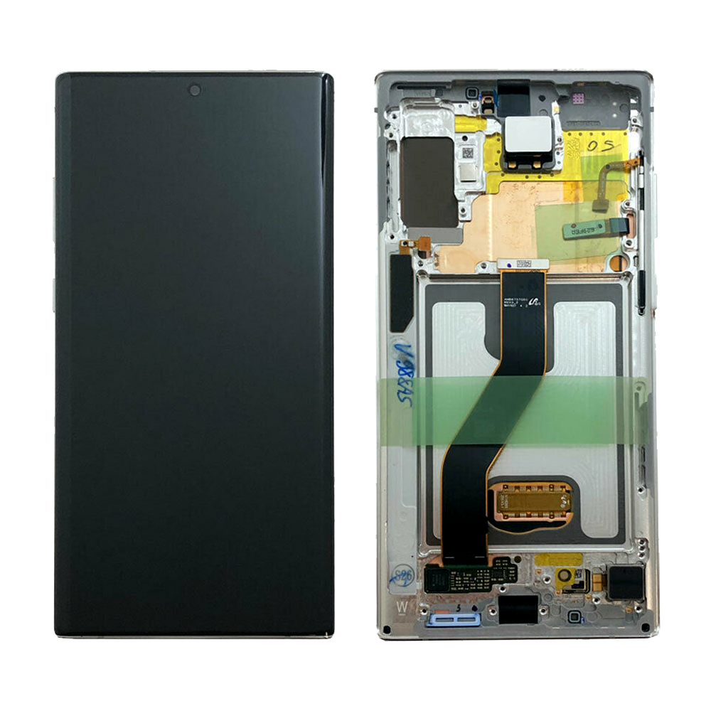 Дисплей для Samsung N975F (Note 10+) модуль Белый - Ориг