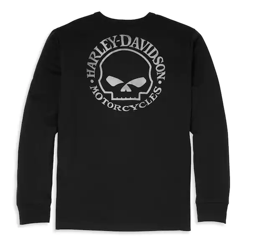 Джемпер Willie G Skull Three Button Henley Harley-Davidson
