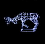 Световая фигура оленя «Рудольф»