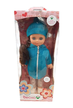 Кукла Герда зимняя со звук. 38см (Весна)