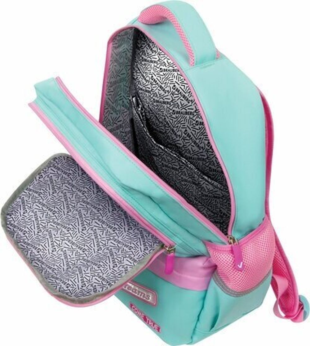 Рюкзак BRAUBERG STAR, "Unicorn", мятный, 40х29х13 см, 229977