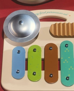 ZARA HOME ИГРУШЕЧНЫЙ КСИЛОФОН ДЛЯ ДЕТЕЙ, ЭКРЮ