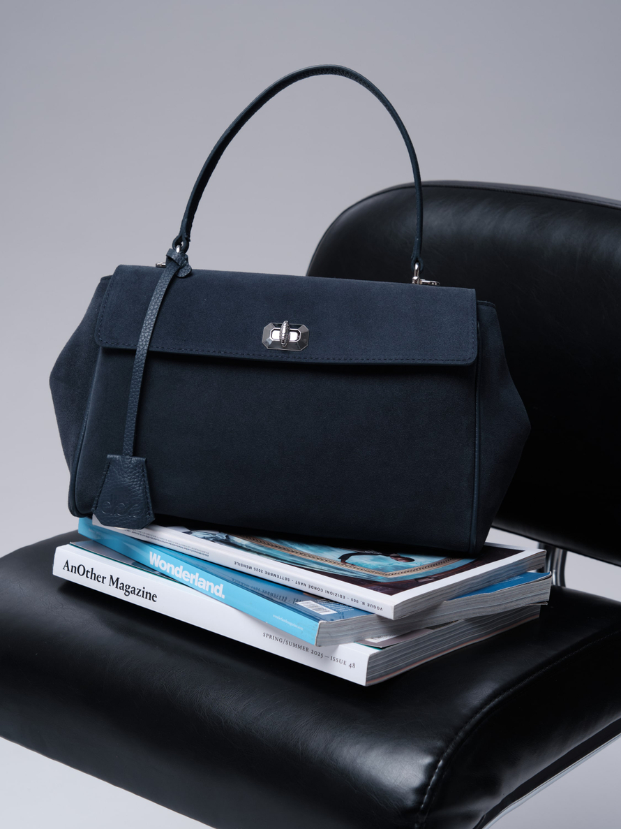 Замшевая сумка Nadi DBR 31356 синий