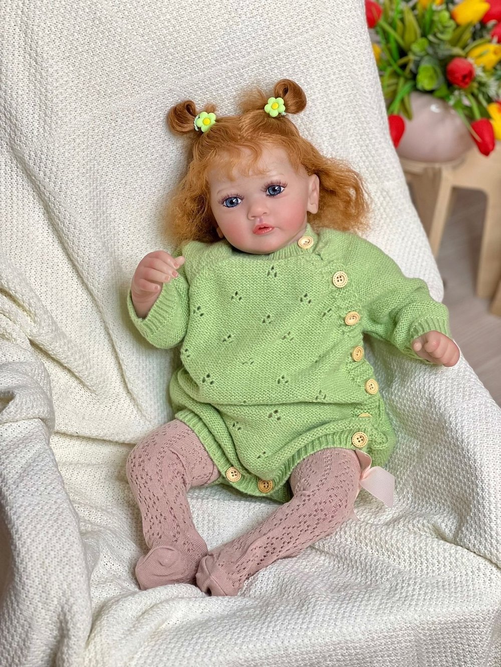 Кукла Реборн мягконабивная 60см (FA-959)