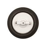 Выключатель 1-клавишный, керамика, цвет белый B1-200-01