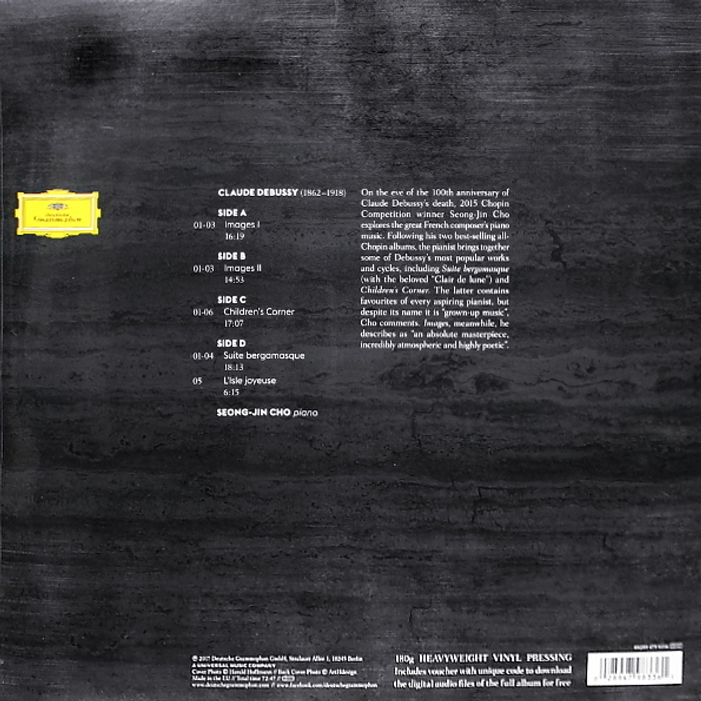 Seong-Jin Cho / Debussy (2LP)