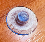 Присоска силиконовая D-30мм прозрачная (уп10шт) 2-001