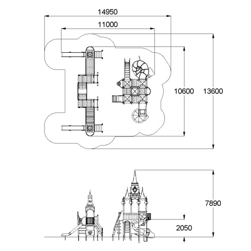 Детский комплекс Кремль