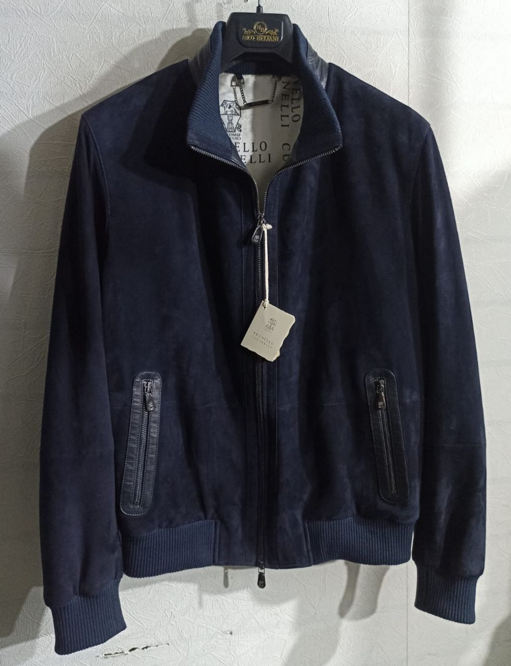 Кожаная куртка Brunello Cucinelli