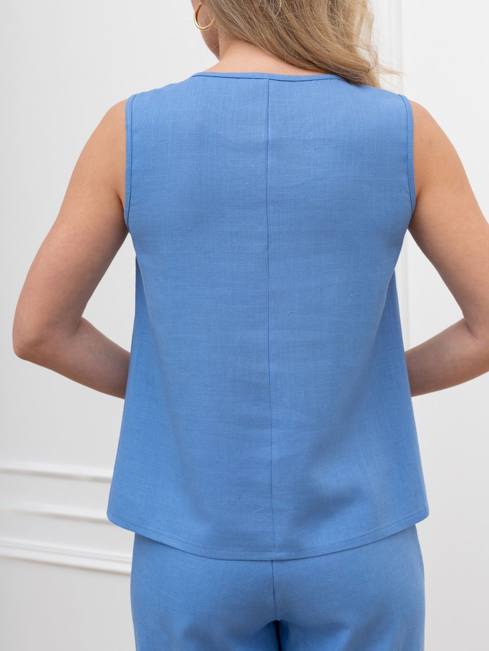 Блузка (топ) Сибелла-5 Виотекс ГОЛУБОЙ