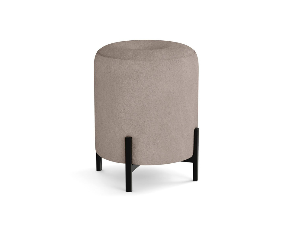 Пуф Люкс круглый велюр барни маус