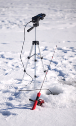 Штатив-тренога Практик с держателем, серебристый, 65 см