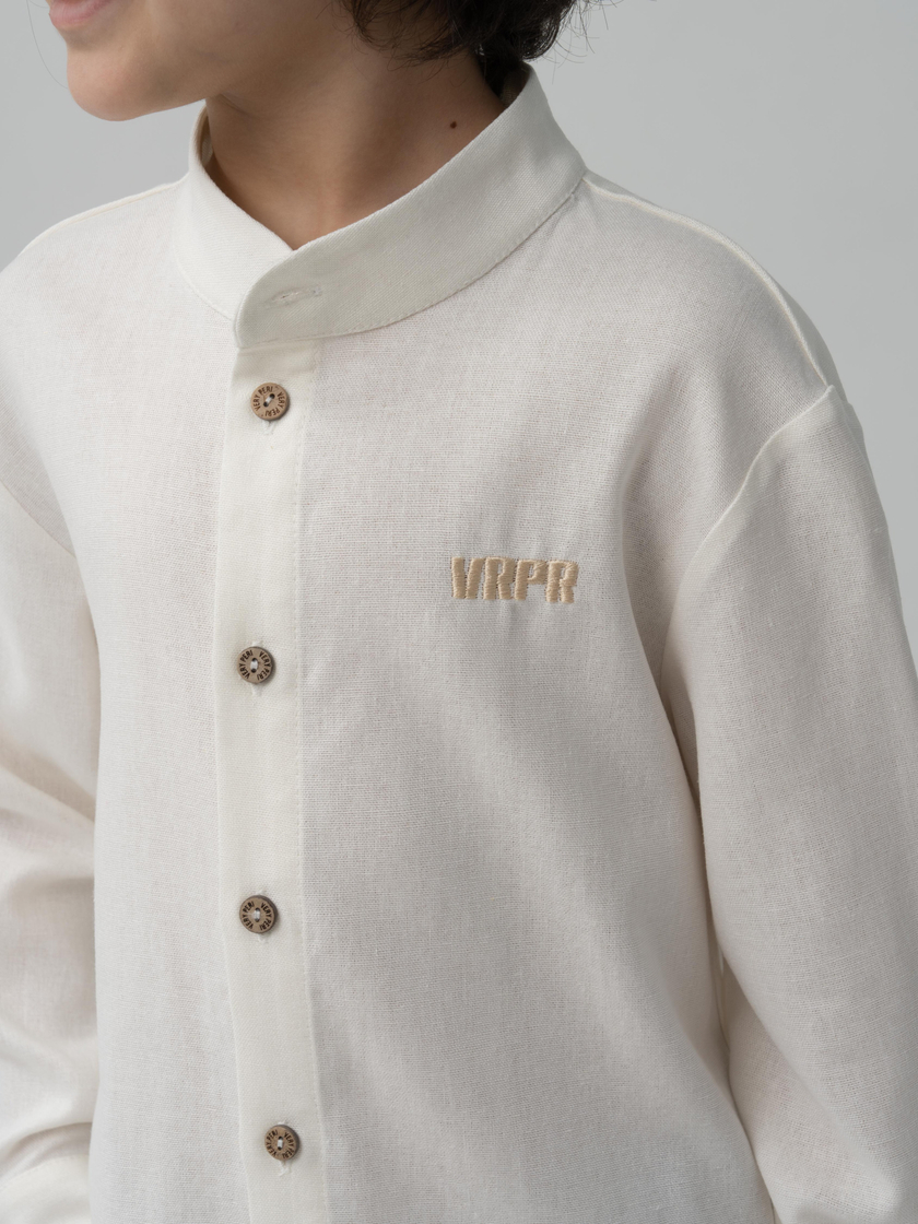 Рубашка льняная с рукавом