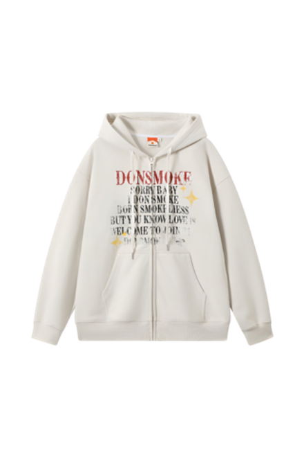 Худи DONSMOKE "Letter" Zip-Hoodie