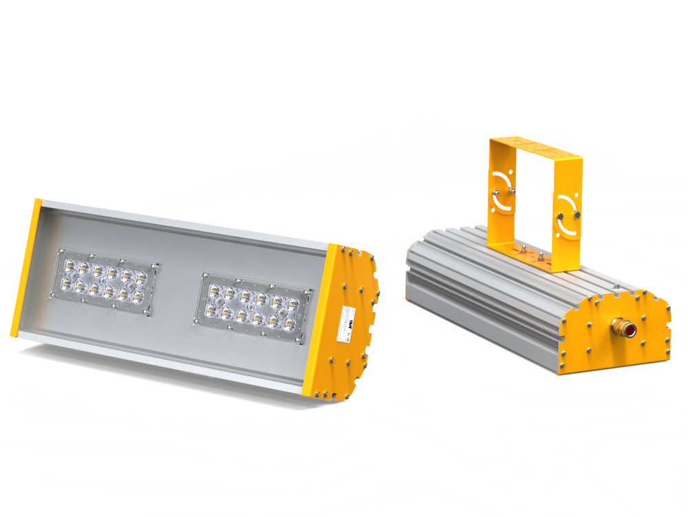 Светильник LED взрывозащищенный SVT-V-Ex-52W-20-ZG-5000K-CRI70-220VAC-L-N