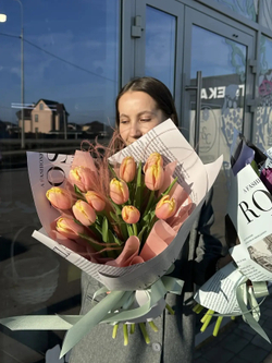 Букет из 11 тюльпанов коллекция Spring 26