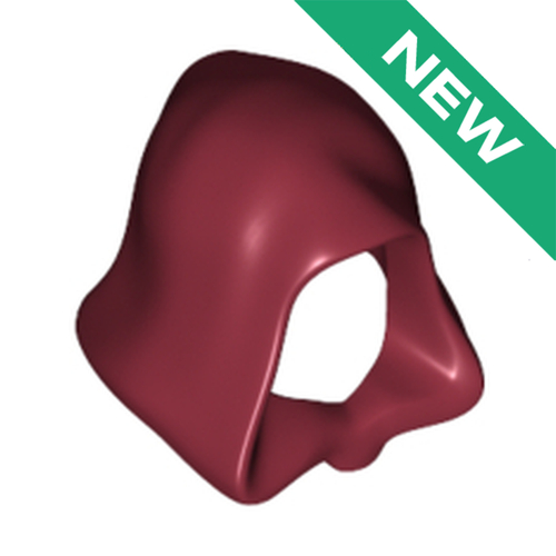 NEW Капюшон для минифигурки 30381 Dark Red